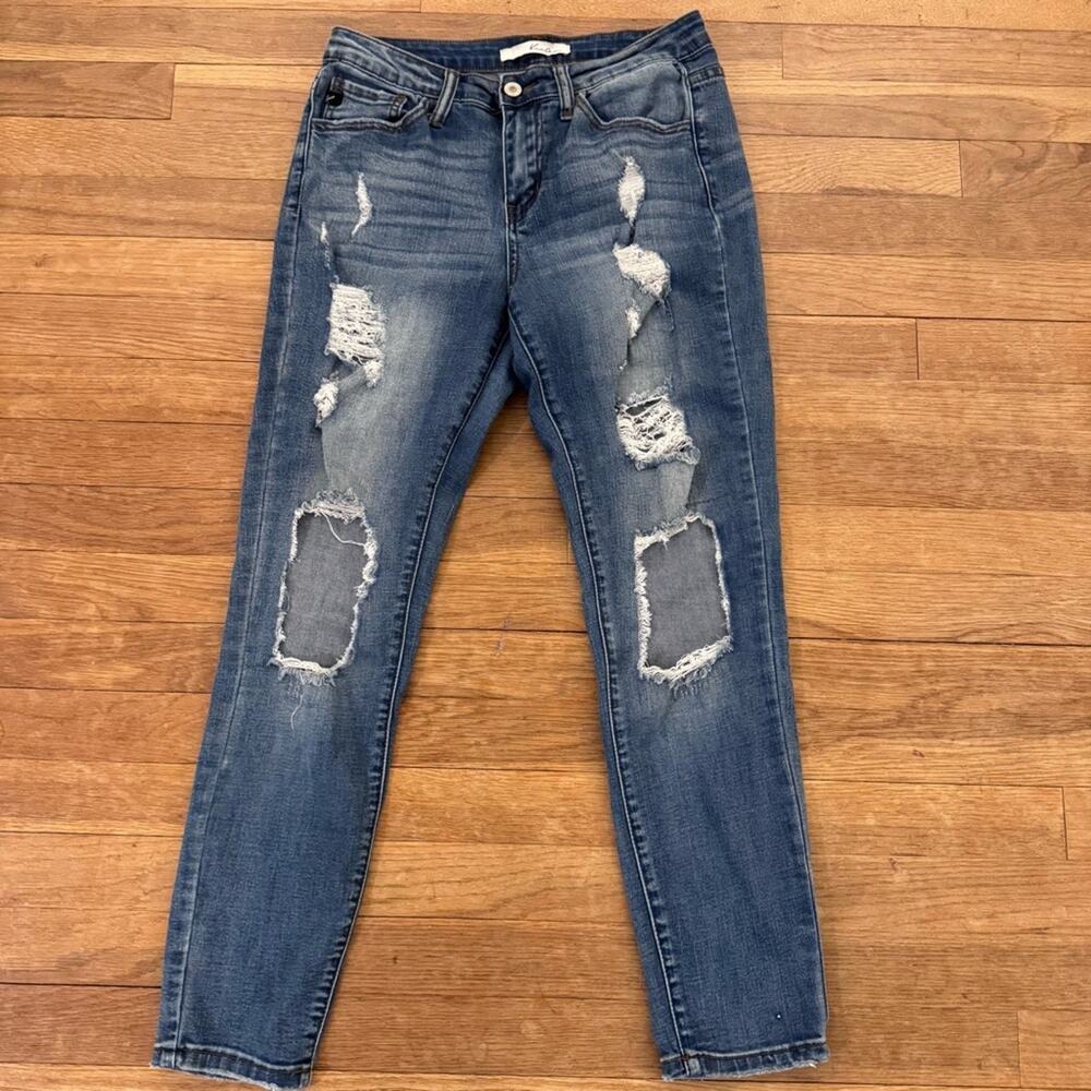 KanCan Women's Distressed Skinny Jeans - Size 7/27
 b90